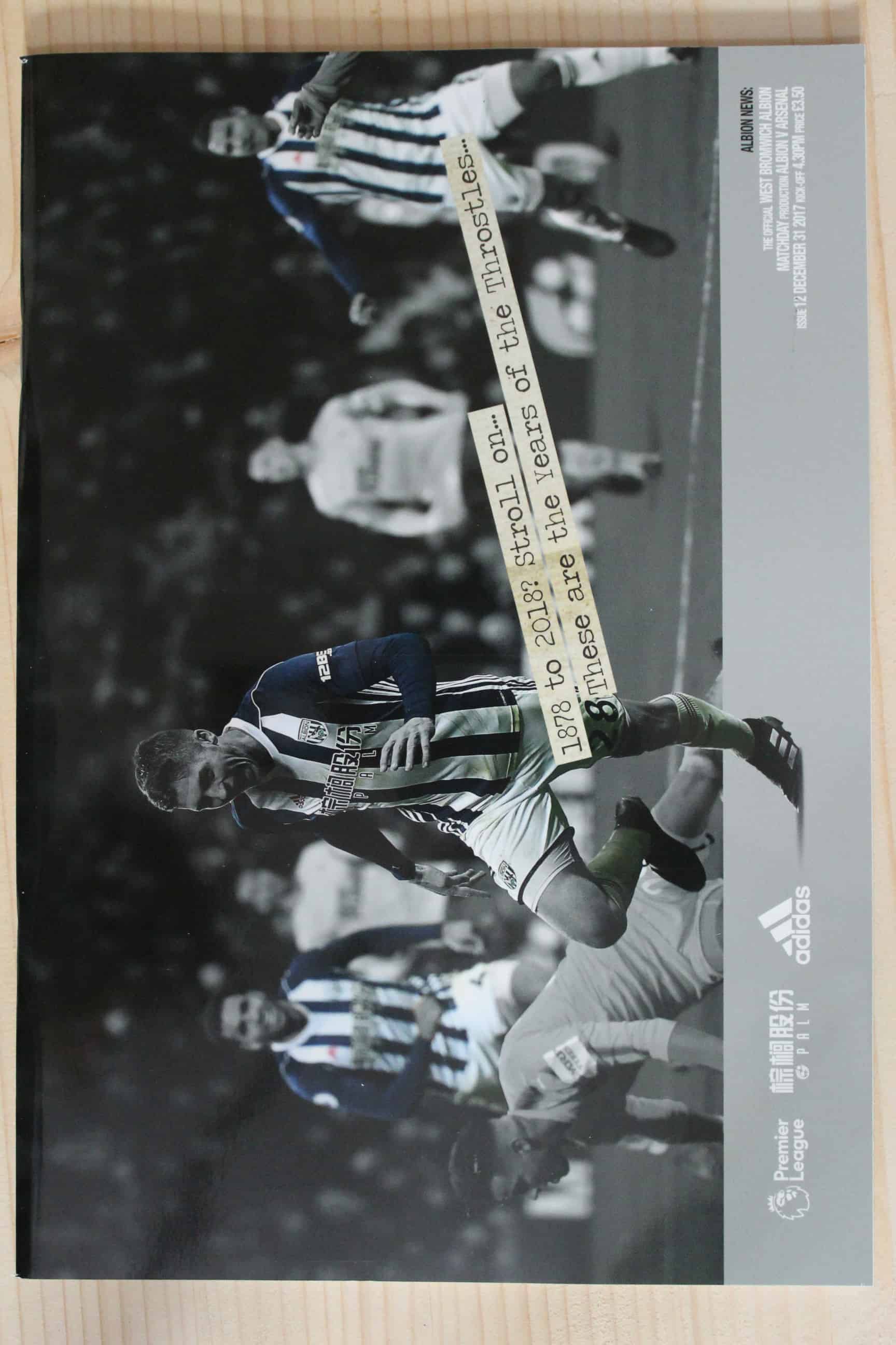 West Bromwich Albion FC  v Arsenal FC